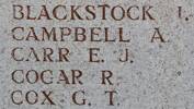 Irving's name is on Lone Pine Memorial to the Missing, Gallipoli, Turkey.
