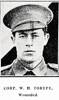 Corporal W. H. Torepe # 16/191, wounded at ANZAC