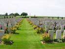 Bancourt British Cemetery, Pas-de-Calais, France.