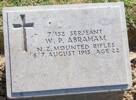 William's gravestone, 7th Field Ambulance Cemetery, Gallipoli, Turkey.