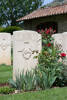 Ronald's gravestone, Cassino War Cemetery, Italy.