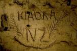 Left behind in the Arras caverns is an iconic image showing a fern leaf and the words Kia Ora - Pioneers currently known to have been attached to NZETC, some having also left identifying marks etched on the Arras cavern walls - 20680 Toi KARINI of the 7th Reinforcements, Labourer Mangatuna, Tolaga Bay, French Croix De Guerre  - is included in this List