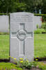 Keith's gravestone, Cannock Chase War Cemetery Staffordshire, England.