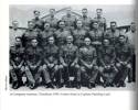 With A company trainees at Trentham 1939, Capt Harding Leaf centre front.