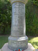 Frasertown War Memorial - WW2 KILLED ON ACTIVE SERVICE: R J BROWNLIE's name appears on this Memorial  