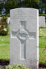 Harold's gravestone, Cannock Chase War Cemetery Staffordshire, England.