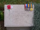 Gravesite for SSM Joseph Mar, Auckland Mounted Rifles, killed in action 18 May 1915, buried Walker&#39;s Ridge Cemetery, Gallipoli Peninsula.