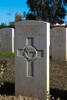 Hugh's gravestone, Enfidaville War Cemetery, Tunisia.