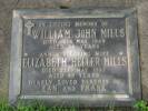 Grave of William John MILLS
Photographed 3 January 2012, Purewa Cemetery and Crematorium, Meadowbank, Auckland, New Zealand