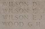 Edward's name is inscribed on Messines Ridge NZ Memorial to the Missing, West-Flanders, Belgium.