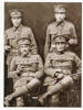 Back L-R:- Paora APANUI & George Tamure RANGIAHO Front L-R:- Mohi AKURANGI & Hira AKUTANGI - these men enlisted from Opotiki & left with the 7th & 8th Maori Reinforcements in August & September 1916