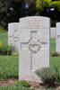 Rewi's gravestone, Sangro River War Cemetery, Italy.