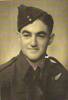 Portrait photo upon winning his Air Gunner&#39;s wing 1943.