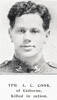 Tpr A. C. COOK of Gisborne - Killed in Action 