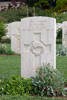 Don's gravestone, Sangro River War Cemetery, Italy.