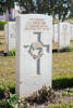 Gordon's gravestone, Enfidaville War Cemetery, Tunisia.
