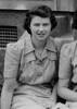 Patrica Atwood along with her fellow WAAF's outside their barracks at Whenuapai Base, circa 1955.