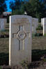 Leonard's gravestone, Enfidaville War Cemetery, Tunisia.