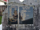 Harataunga Marae Memorial - WWI 1914-1918 - S NGAPO's name appears on this Memorial