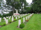 View of graves at Brockenhurst