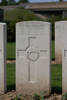 Thomas Fletcher's Gravestone, L'Homme Mort British Cemetery, Ecoust, Pas-de-Calais, France.