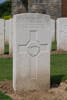 Freeman's Gravestone, L'Homme Mort British Cemetery, Ecoust, Pas-de-Calais, France.