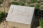 James Dasler's gravestone, Shrapnel Valley Cemetery, Gallipoli, Turkey.
