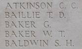 George's name is inscribed on Tyne Cot Memorial to the Missing, Belgium.