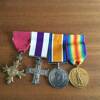 3 War Medals including Military Cross & his OBE