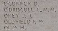 Joseph's name is inscribed on Tyne Cot Memorial to the Missing, Belgium.