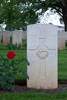 Leonard's gravestone, Cassino War Cemetery, Italy.