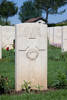 Charles Grant's gravestone, Cassino War Cemetery, Italy.