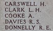 Leslie's name is on Chunuk Bair New Zealand Memorial to the Missing, Gallipoli, Turkey.