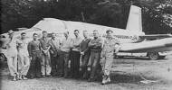 Jim with TATCo founder Fred Sawyer and the team from Thames and Dargaville circa. 1962