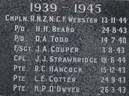 Kevin's name is on the Rangiwahia War Memorial