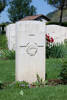 William's gravestone, Cassino War Cemetery, Italy.