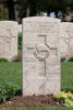 Peter's gravestone, Sangro River War Cemetery, Italy.