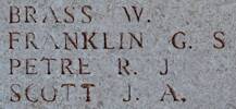 William's name is on Lone Pine Memorial to the Missing, Gallipoli, Turkey.