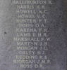 Edward's name is inscribed inside Runnymede Memorial.