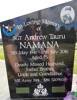 "Andy" NAMANA - Mangakino Cemetery, South Waikato
