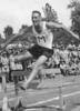 Cyril Bradwell won the hurdles. He was a NZ hurdles champion. 
Weekly Review film 111