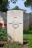  Horace's gravestone, Cassino War Cemetery, Italy.