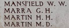 Henry's name is on Chunuk Bair New Zealand Memorial to the Missing, Gallipoli,Turkey.