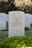 Peter's gravestone Damascus Commonwealth War Cemetery Syria.