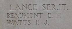 Edward's name is inscribed on Tyne Cot Memorial to the Missing, Belgium.