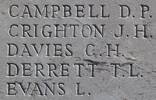 Charles's name is inscribed on Caterpillar Valley NZ Memorial to the Missing, France.