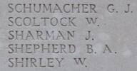 John's name is inscribed on Tyne Cot Memorial to the Missing, Belgium.