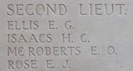 Herbert's name is inscribed on Tyne Cot Memorial to the Missing, Belgium.