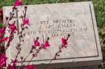 James Mcahan's gravestone, Shell Green Cemetery, Gallipoli, Turkey.