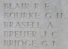 George's name is inscribed on Messines Ridge NZ Memorial to the Missing, West-Flanders, Belgium.